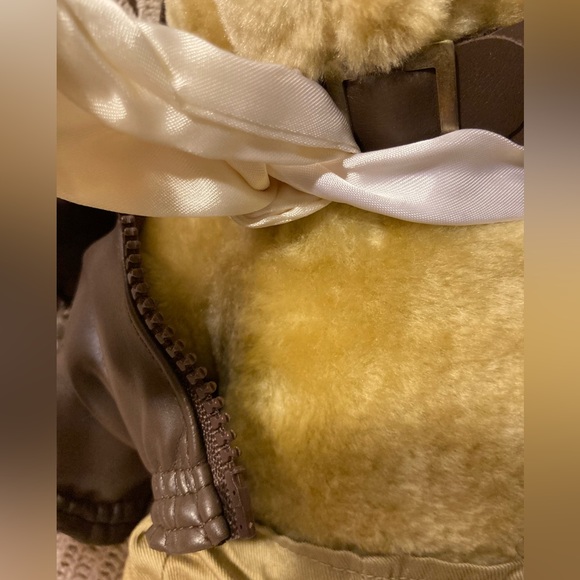 1992 Tender Heart Treasures Aviator Teddy Bear - Jointed with Working Clothing - Picture 9 of 17